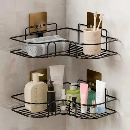 Zenzone Wall Mount Bathroom Corner and Soap Rack 